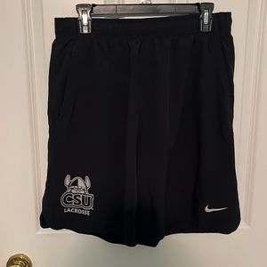 Nike Dri-Fit black shorts men’s large CSU lacrosse